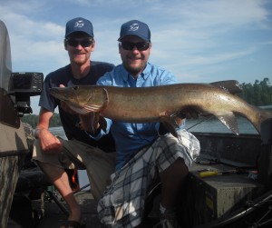 1st Place in a small private tournament. Fish 5 of 5. 4 over 40". July 2012.