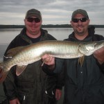 A nice double for Clients Pat and Tom in cold front conditions. August 2012