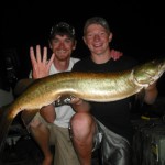 13 year old Zachary's first musky (37.25")! 1st time musky fishing!