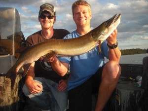 A nice late summer evening double.  Both over 40. September 2012