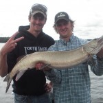 1st Place Squirrel Lake Musky Hunt 2012 Fish #2
