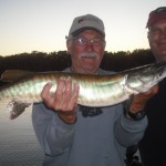 Congrats to Client Dick from Indiana on his 1st lifetime musky just 15 days before his 79th birthday on his first ever musky fishing trip! This was an encore to getting his first duck on his first duck hunt ever that AM as part of a cast and blast package! Awesome Day