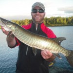 Fish 2 of 3 on a half day outing on Jon's first time musky fishing.  Congrats Jon!