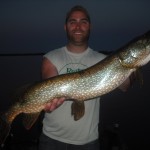 2 bonus pike following a successful AM trip for musky.  Lost a mid 40's musky at boat and had several other opportunities.